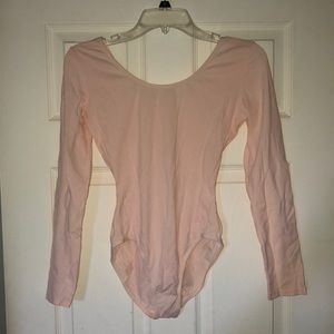 Danskin Pink ballet leotard. Adult medium